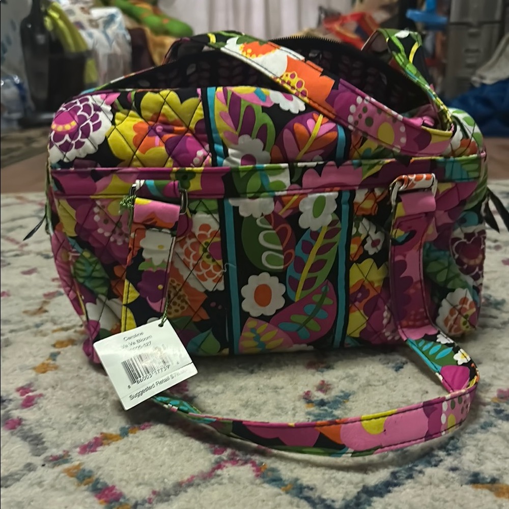 NWT VERA Bradley Colorful Floral Women's Bag